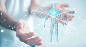 Körper - geistiges Heilen - Licht fließt